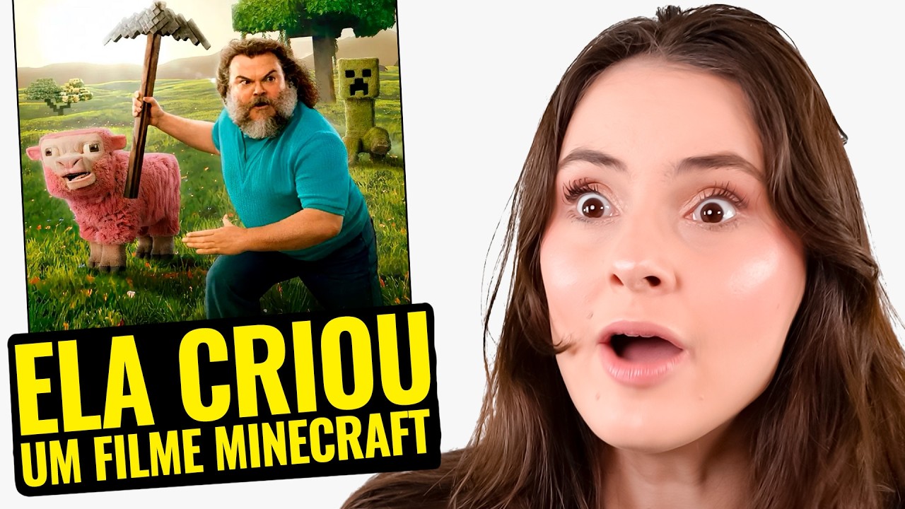 O DIA QUE CRIARAM UM FILME MINECRAFT I Falaidearo
