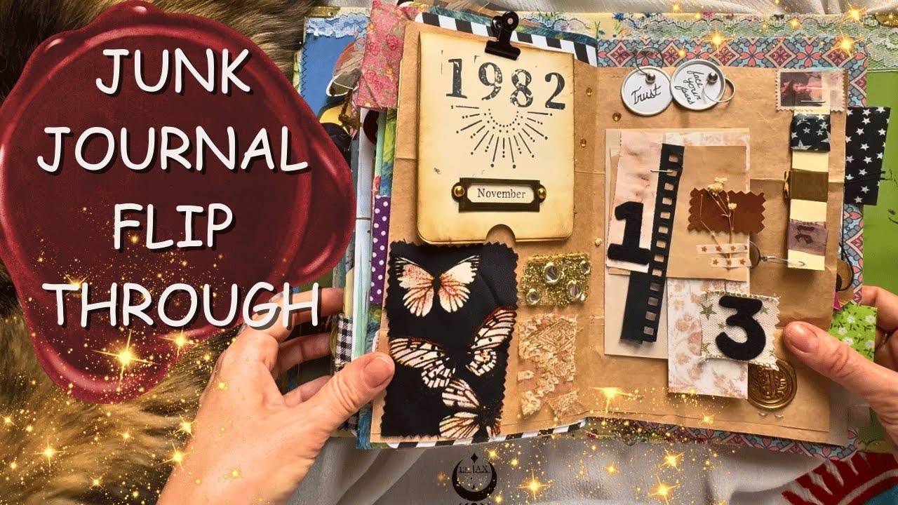 JUNK JOURNAL FLIP THROUGH