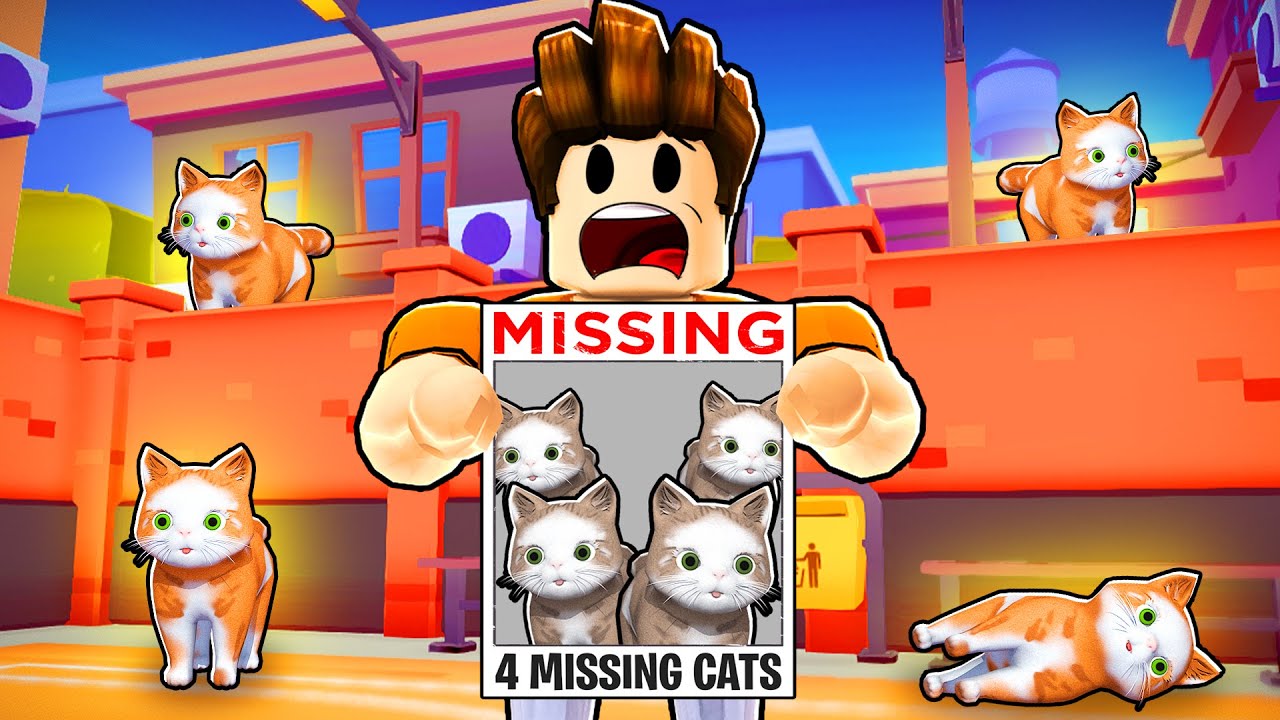 Sedih 4 Ekor Kucing Horangi Hilang!!! 😭😿😭(Roblox Malaysia)