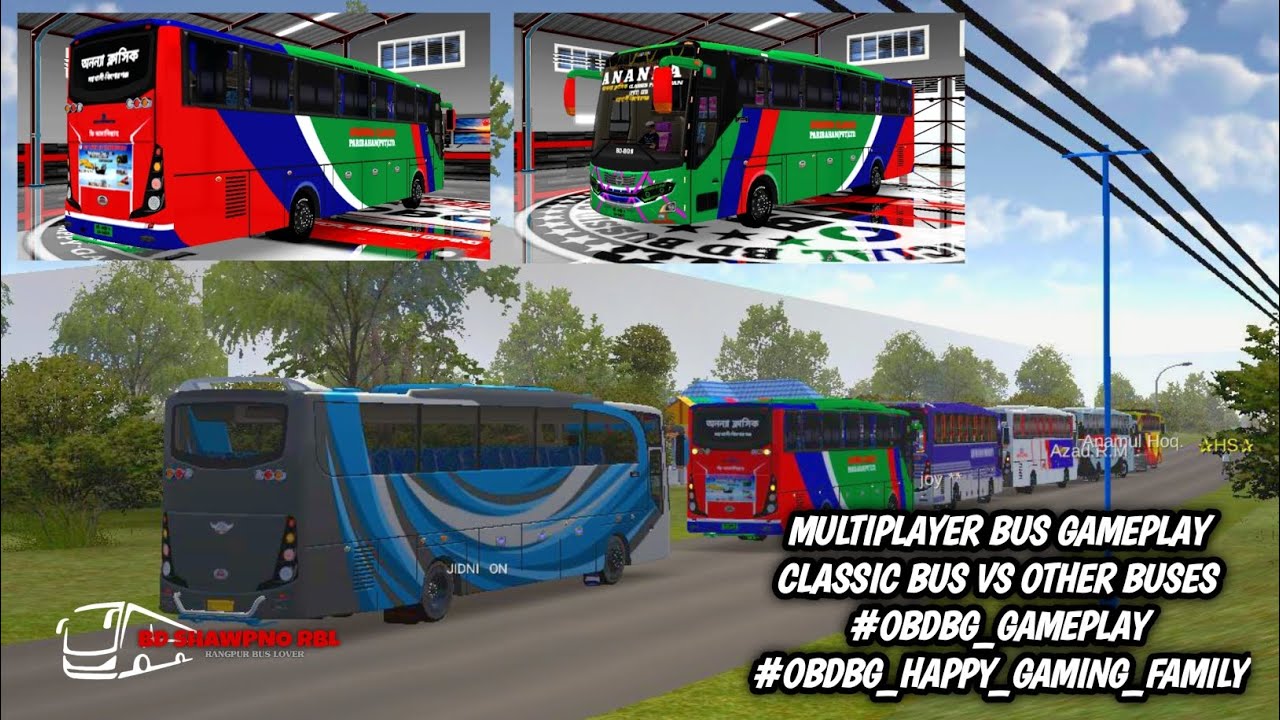Tour Bus vs Other Buses,,Bus Race||Bussid||Multiplayer Bus Gameplay||BD Shawpno RBL🔥