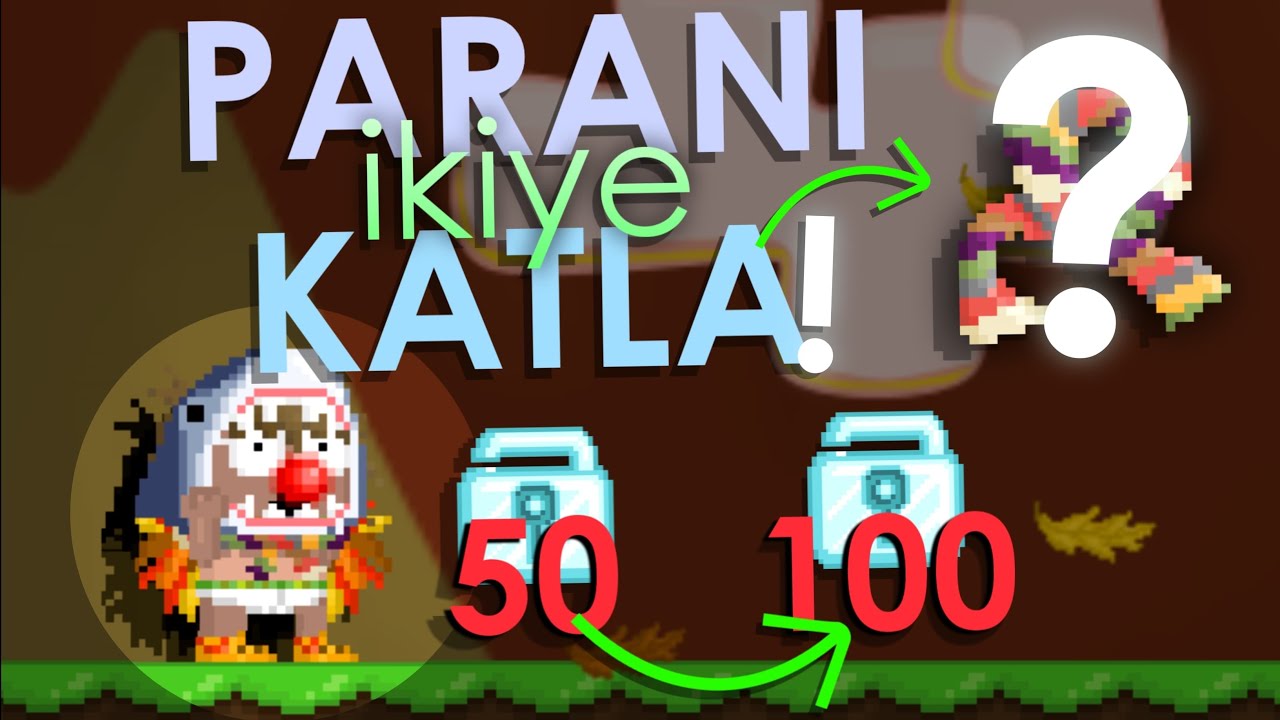 GROWGANOTH’TA SERVETİNİZİ İKİYE KATLAYIN! * garantili! * - Growtopia Profit Türkçe