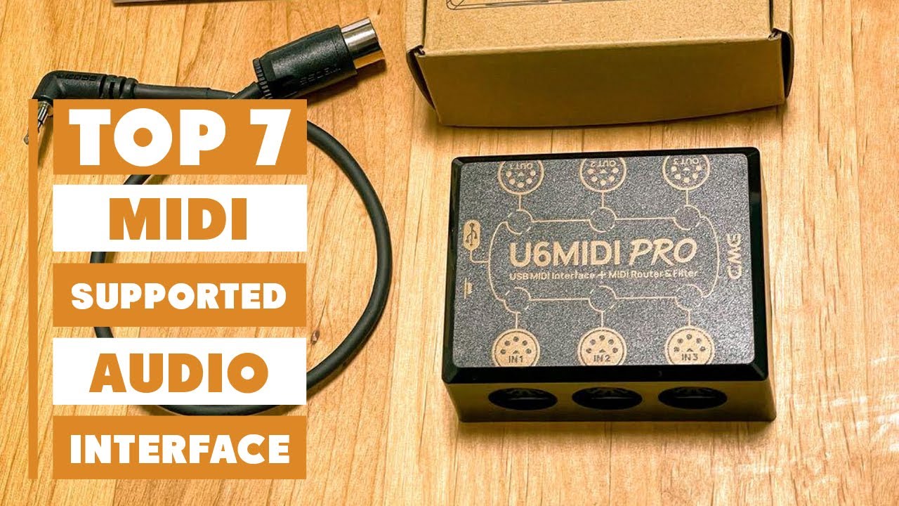 Top 7 Best Audio Interfaces with MIDI Support That Will Transform Your Sound