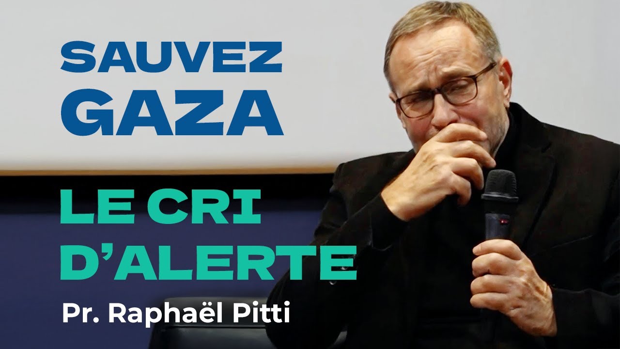 Génocide à Gaza  – Le cri d’alerte du Pr. Raphaël Pitti