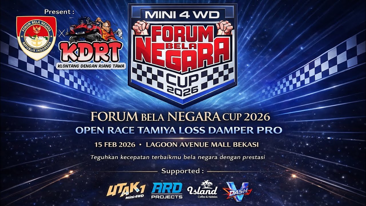 Bekasi Punya cerita ‼️KESERUAN BALAP TAMIYA LOSS DAMPER | moment Sebelum Ramadhan 2026 