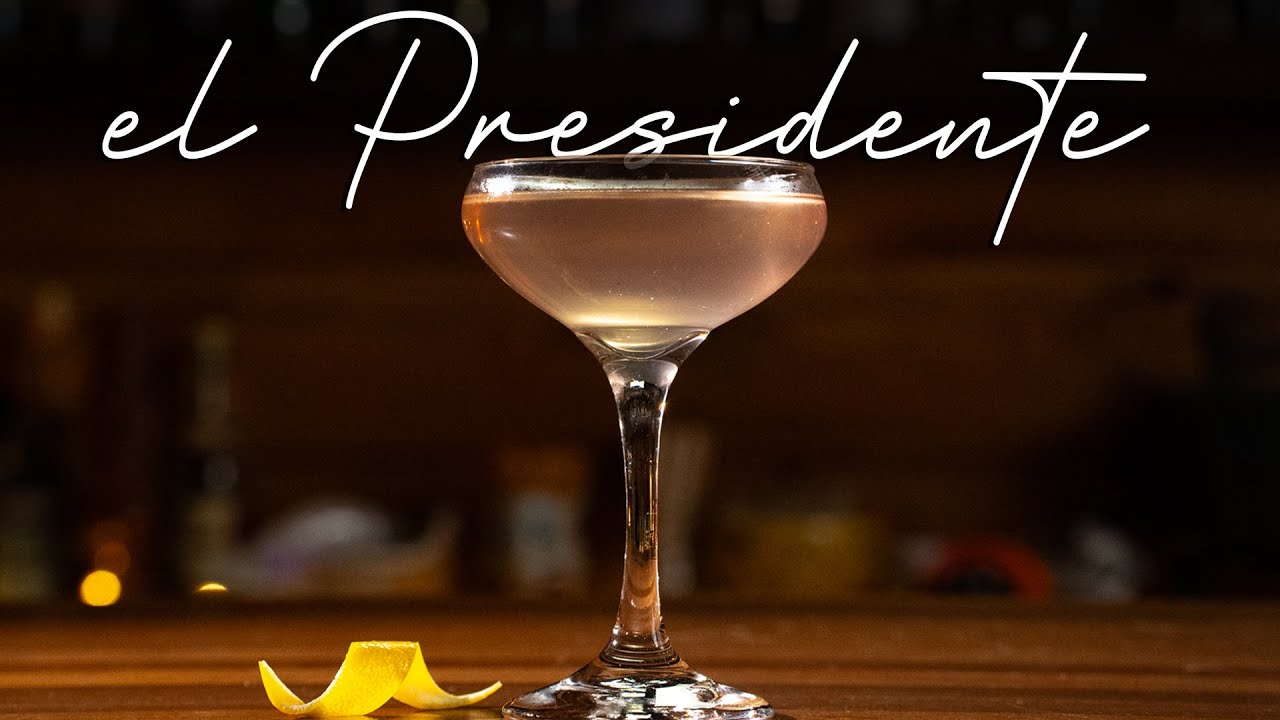 The Elegant and Refined Presidente Cocktail from Cuba