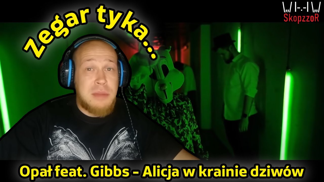 Metal słucha rapu #34 - OPAŁ x GIBBS - Alicja w krainie dziwów - Reakcja + WYNIKI KONKURSU ABC!