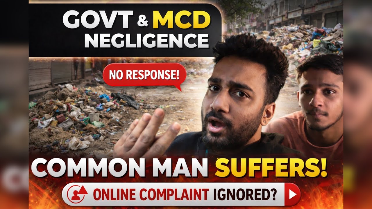 “No Action, No Response! How Govt Negligence Is Destroying a Common Man’s Life” #viral #like #trend 