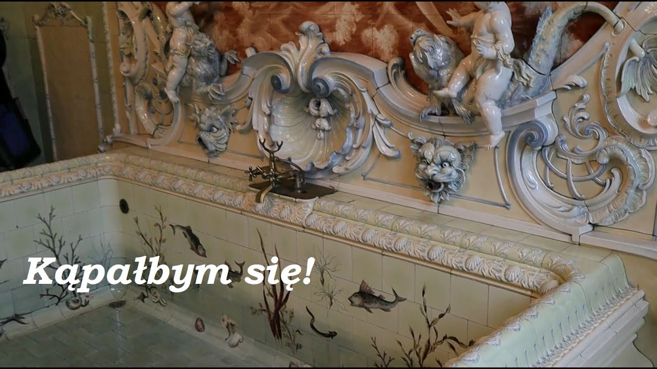 Najpiękniejsza łazienka w Polsce - Pałac Dietla w Sosnowcu