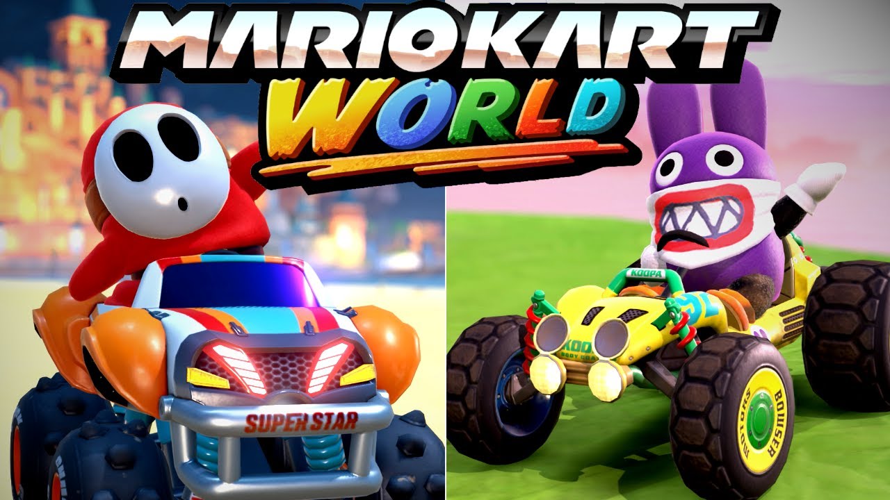 Mario Kart World LOCAL Co-Op (splitscreen)