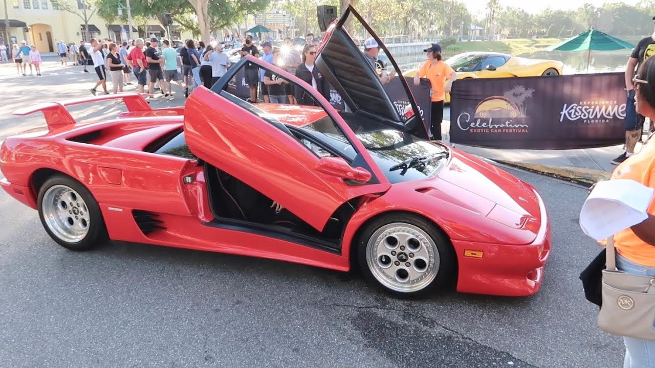 Celebration Exotic Car Festival 2023 - Million Dollar Cars / Meeting Celebrities & Delorean Overload