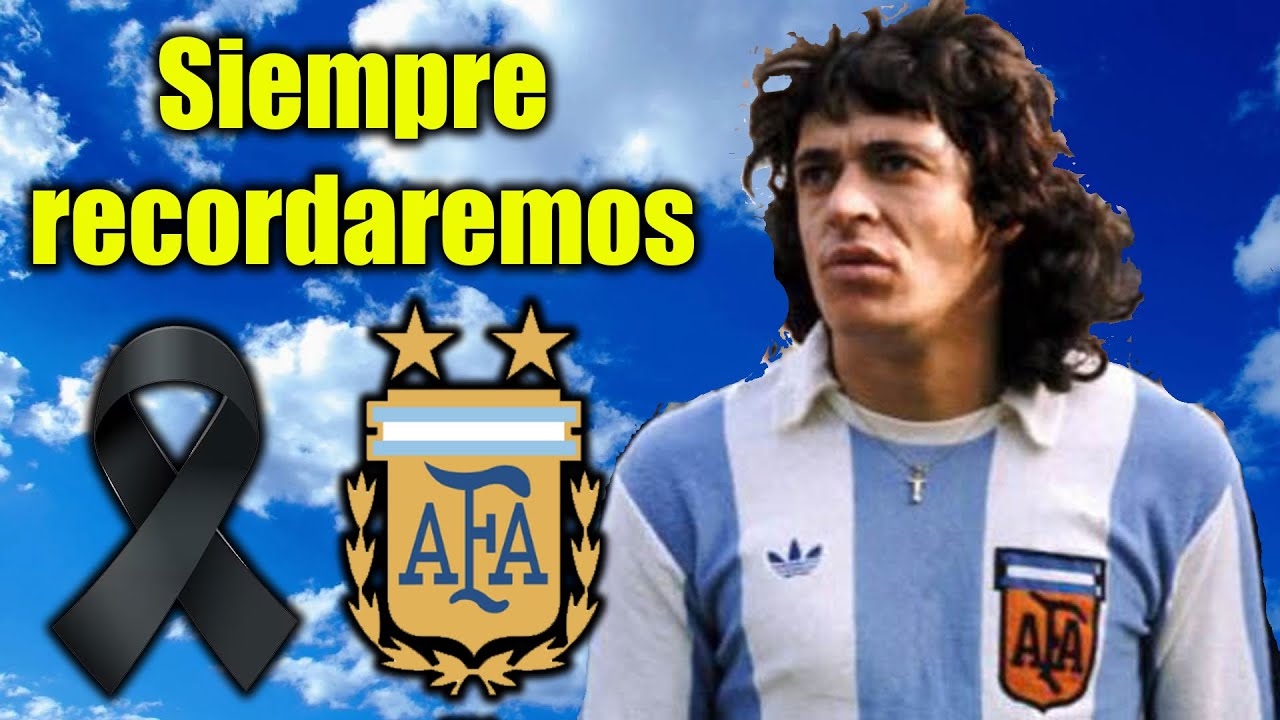 5 Jugadores Argentina Mundial 1974 Fallecidos💔 Homenaje a su Trayectoria