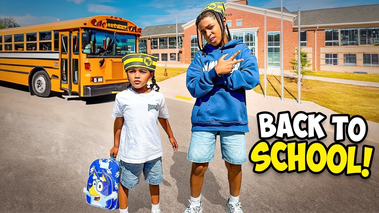 I’M GONNA CRY 🥺 CJ AND LEGEND FINALLY GO TO SCHOOL TOGETHER