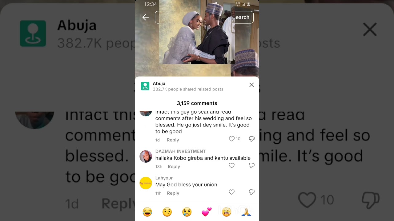 Late President Yaradua Son posted his wedding video, see what happened
