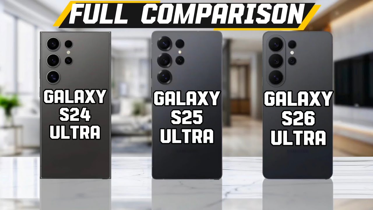 Samsung galaxy S23 ultra vs Samsung galaxy S24 ultra vs Samsung galaxy S25 ultra || Which is best 🤔