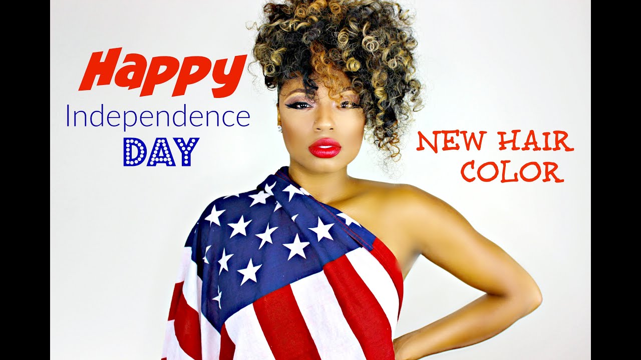 Happy 4TH OF JULY / NEW HAIRCOLOR/ HONEST HAIR COMPANY