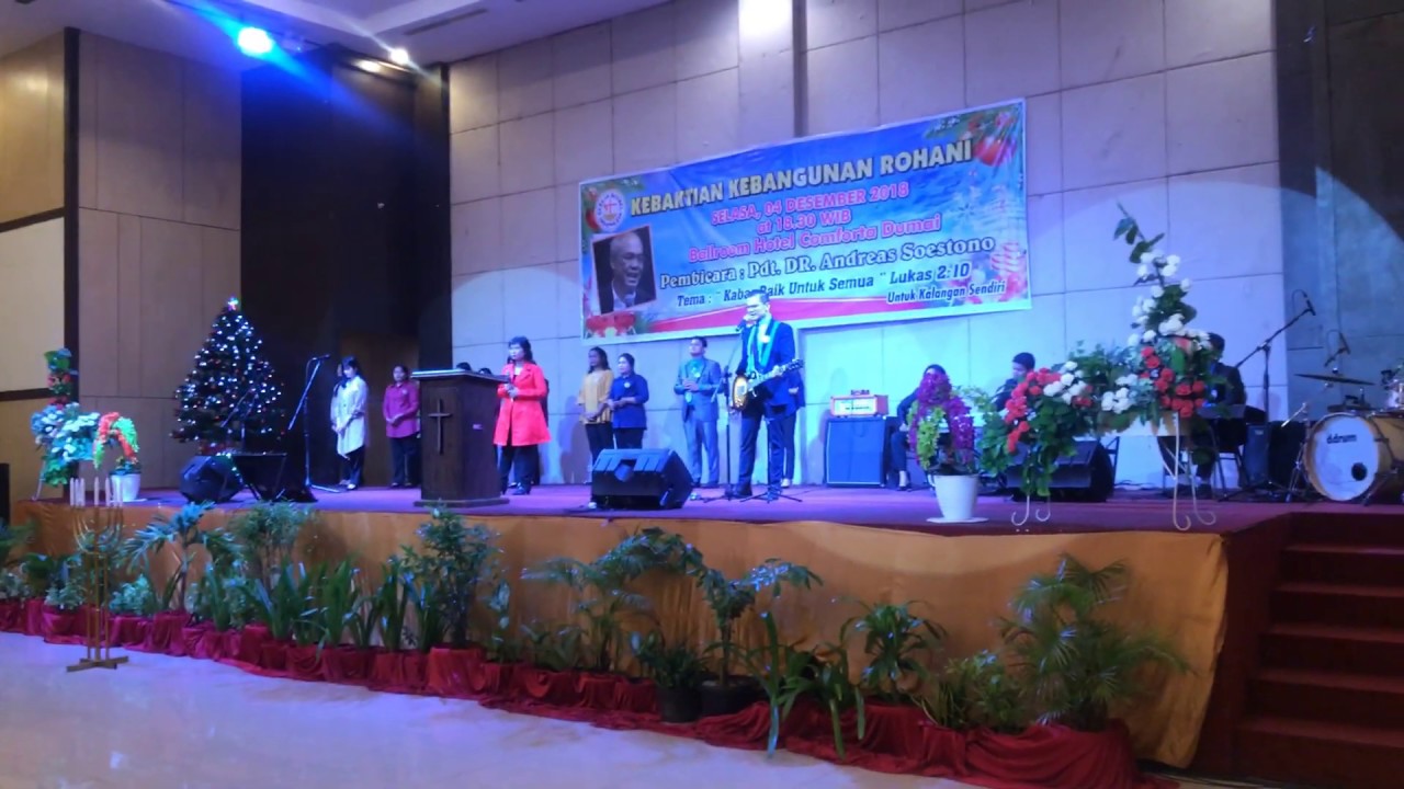 KKR Natal GBI M.H Thamrin ( Lagu Gereja Bangkit di akhir zaman )