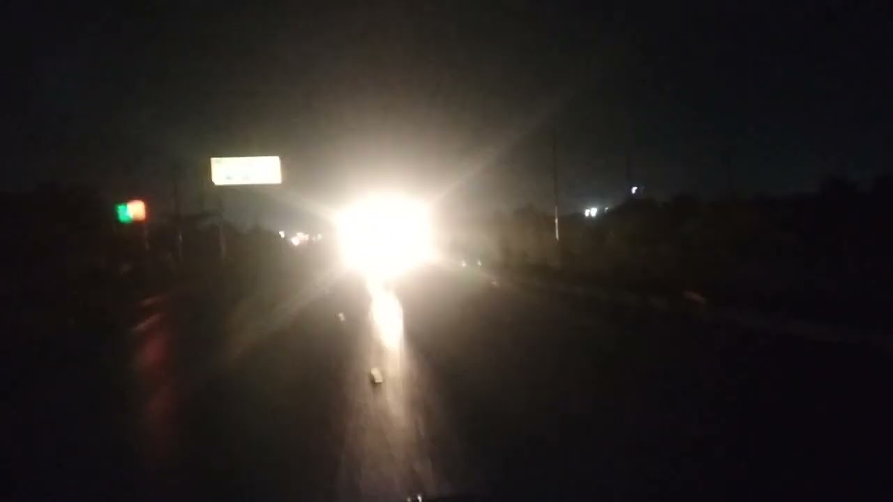 Meteor - route Sripermabuthur Night Drive