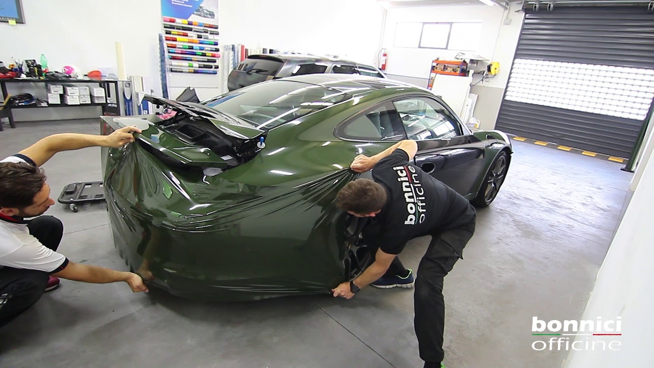 Car Wrapping - Porsche 911 Carrera S - Bonnici Officine