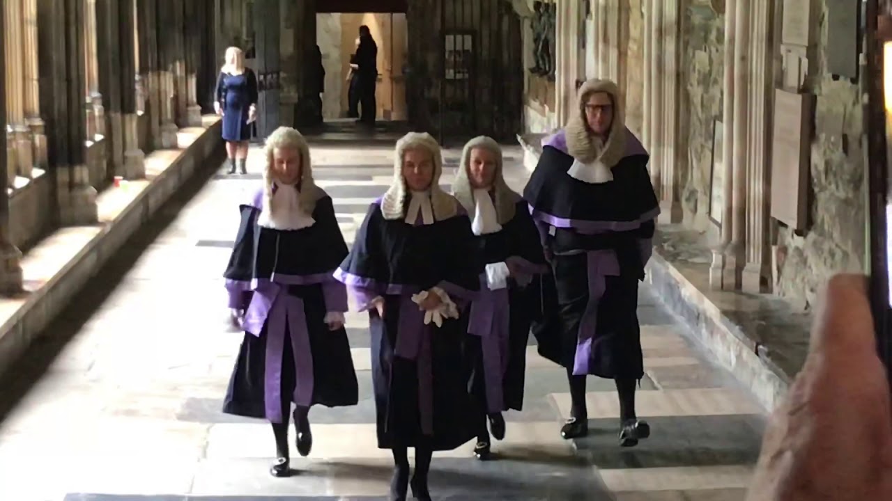 Judges Service at Westminster Abbey