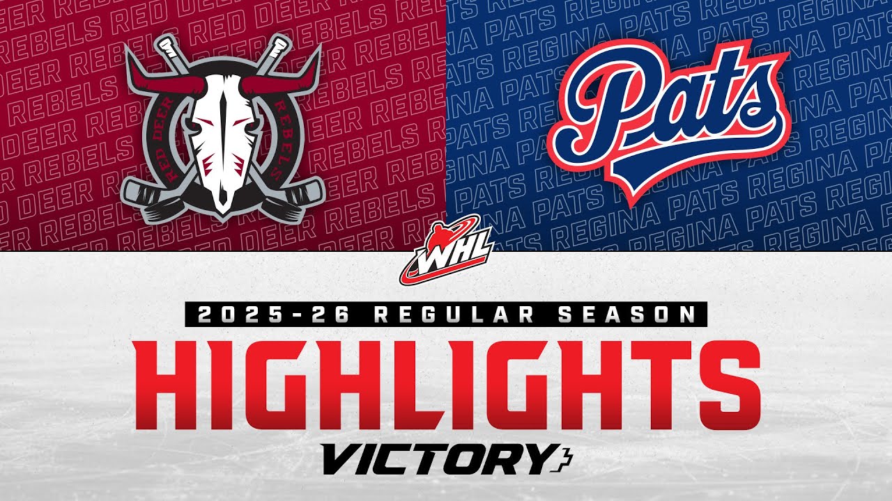 Red Deer Rebels at Regina Pats 11/07 | WHL Highlights 2025-26
