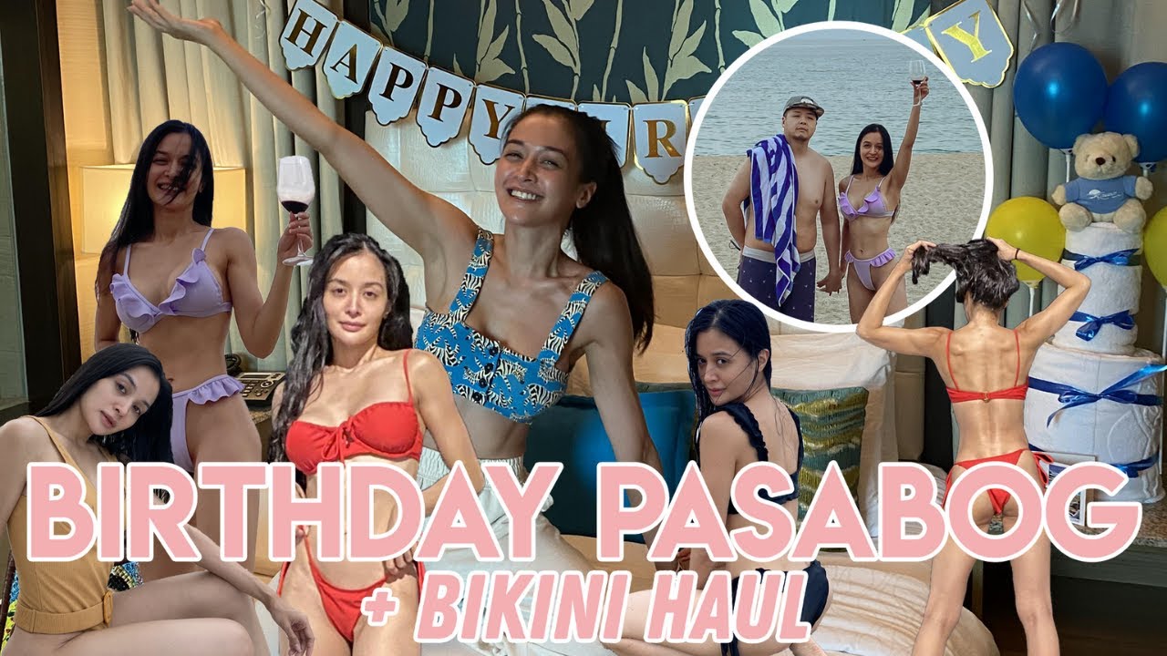 My Pasabog Birthday Getaway + Bikini Haul | Kris Bernal 💋