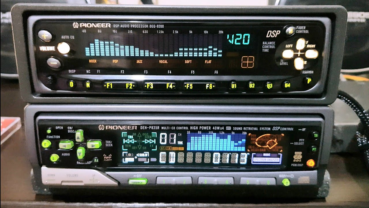 PİONEER DEQ-9200 DEH-P835R TS-6905 GM-1200 NOSTALJİ RESİTAL ESKİ SERİ CENGİZ KURTOĞLU TOKYO JAPAN