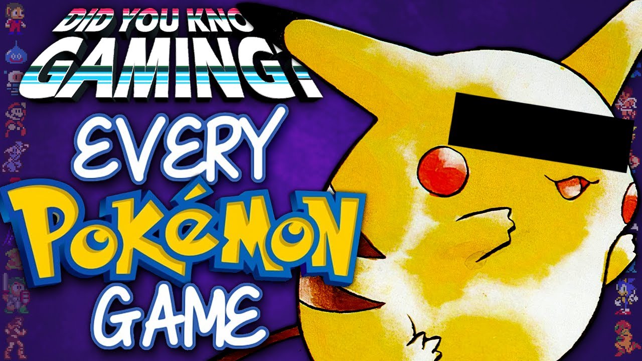 EVERY Pokemon Game American Never Got