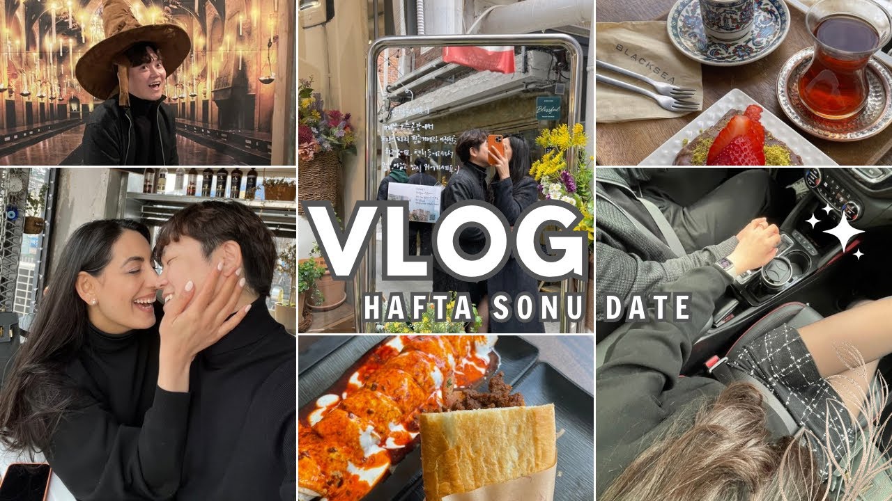 KORE’DE HAFTA SONU TÜRK GÜNÜ DATE VLOG | Çocukluğumuza Gidelim, Kore Market Turu, Türk Yemekleri