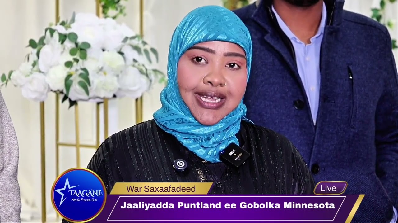 Jaaliyadda Puntland ee Gobolka Minnesota oo qabtay war saxafaded ayaa ka hadlay qadiyada ...see more