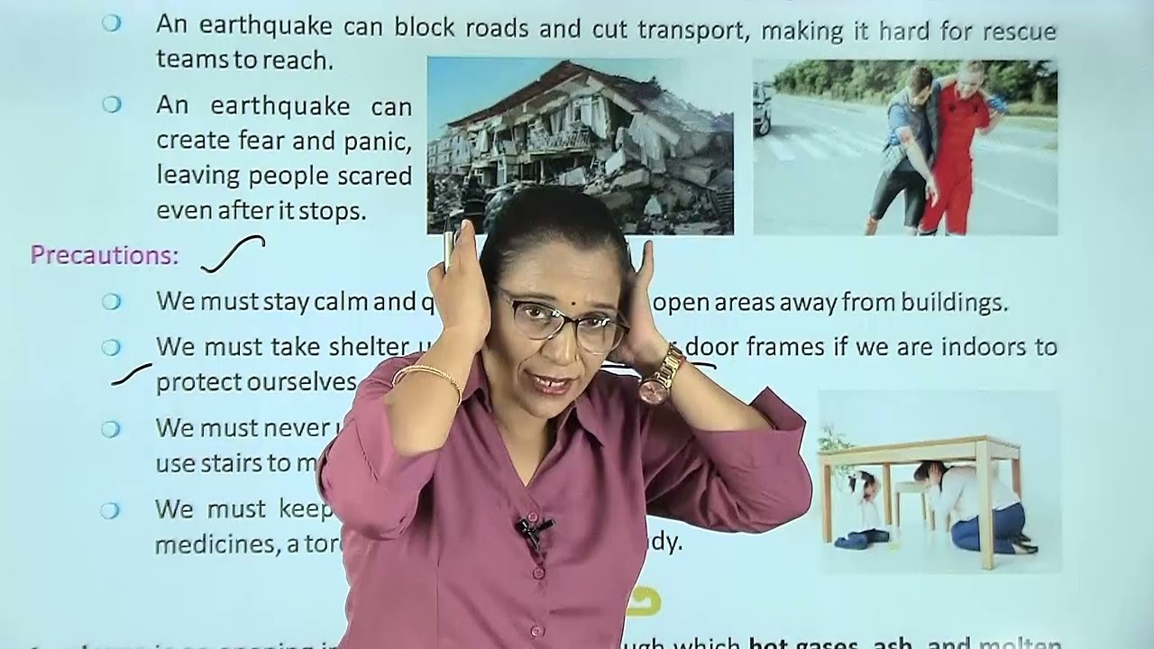 Ch 13 | Jophiel Books | EVS | Class 05 | Natural Disasters | For children