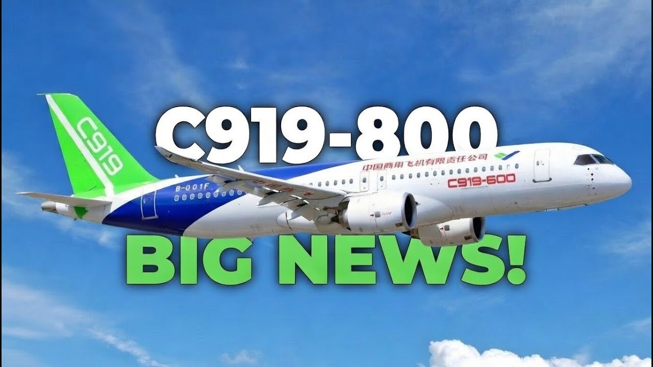 How China's COMAC C919-600 Just OUTSMARTED Boeing & Airbus