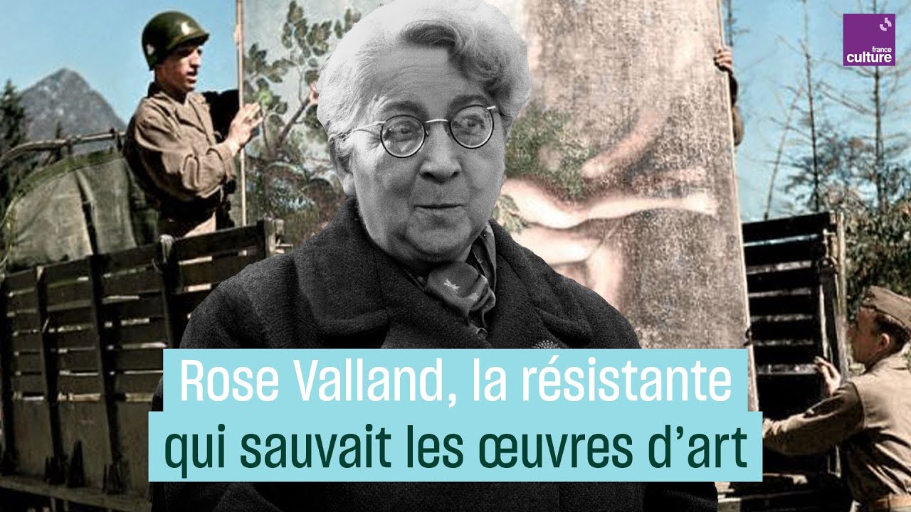 Rose Valland, la r&eacute;sistante qui sauvait les &oelig;uvres d'art