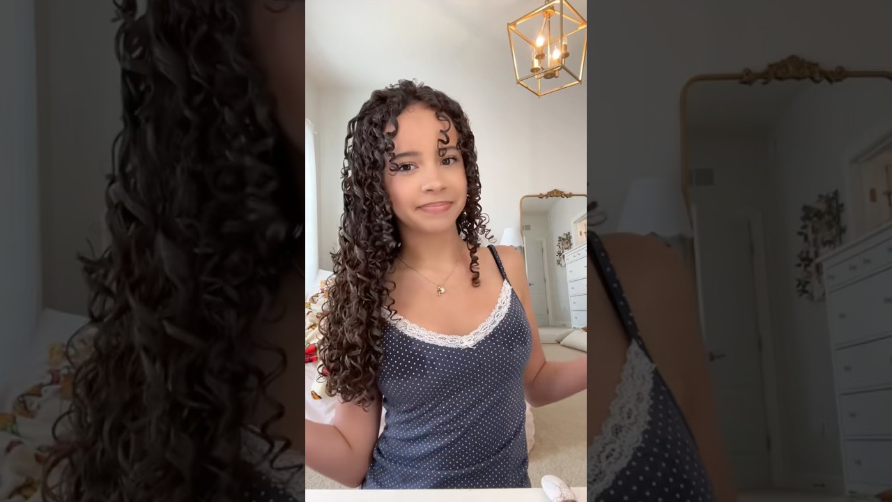 the curls deserved a routine 🤎 #curlyhairroutine #curlyhair #hairtutorial #nopartcurlyhairroutine