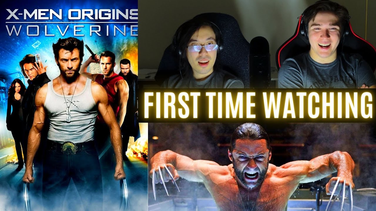 REACTING to *X-Men Origins: Wolverine* HUGH JACKMAN IS AMAZING! (First Time Watching) X-Men