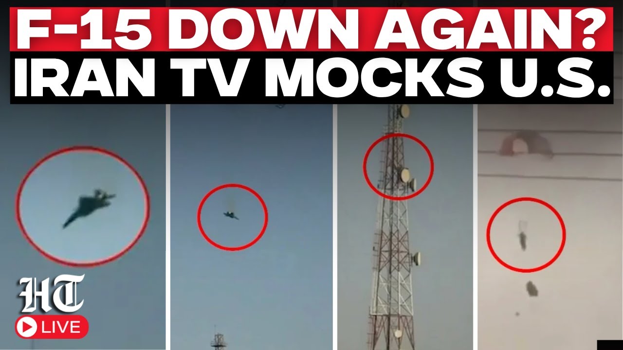 Iran US War LIVE: Iran Releases Video Of F-15 Fighter In Flames Mid-Air, Crashing In Kuwait