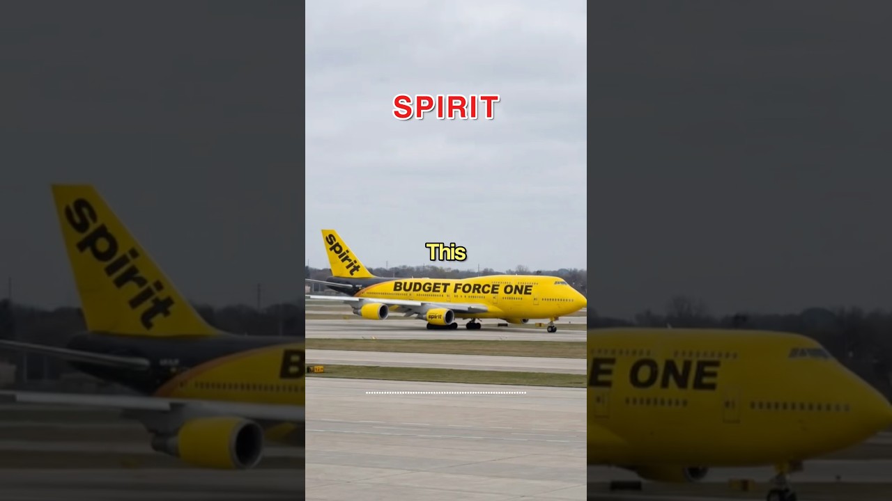 Spirit GETS to Fly the President 😭