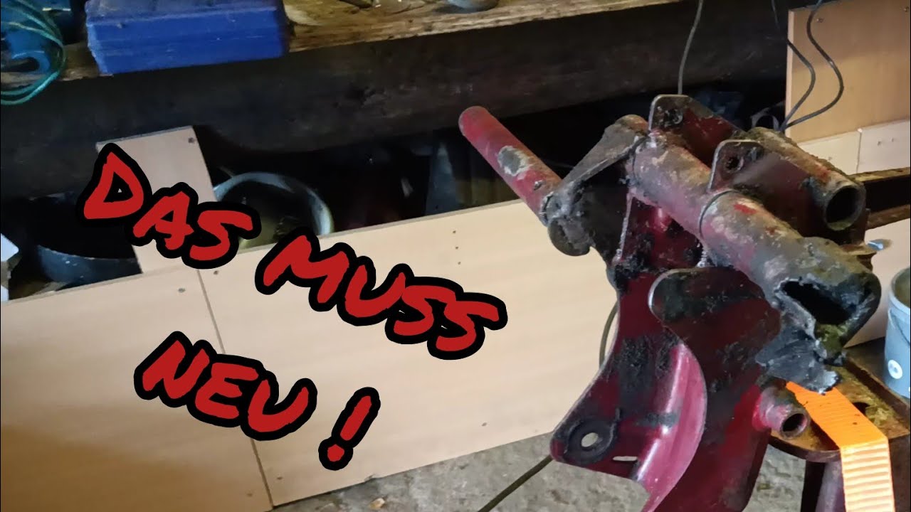 Meine Simson SR4-2/Star Restauration Teil 2 (Fußrastenträger wechseln)
