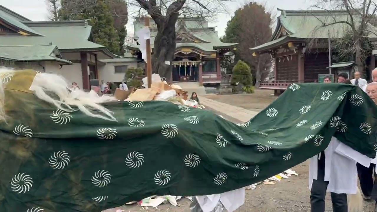 2026年2月10日　赤塚氷川神社田遊び