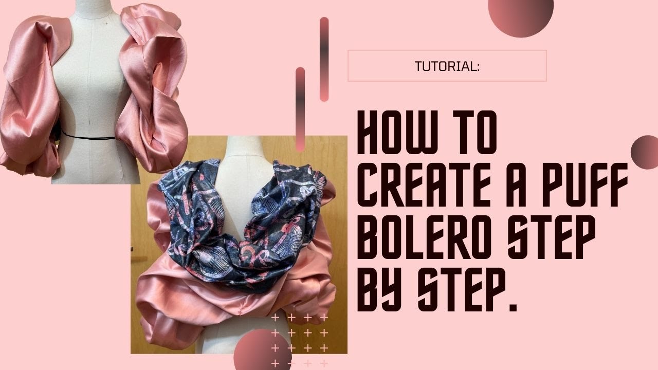 Create a Luxurious Puff Bolero with Smocking | Beginner-Friendly Sewing Tutorial