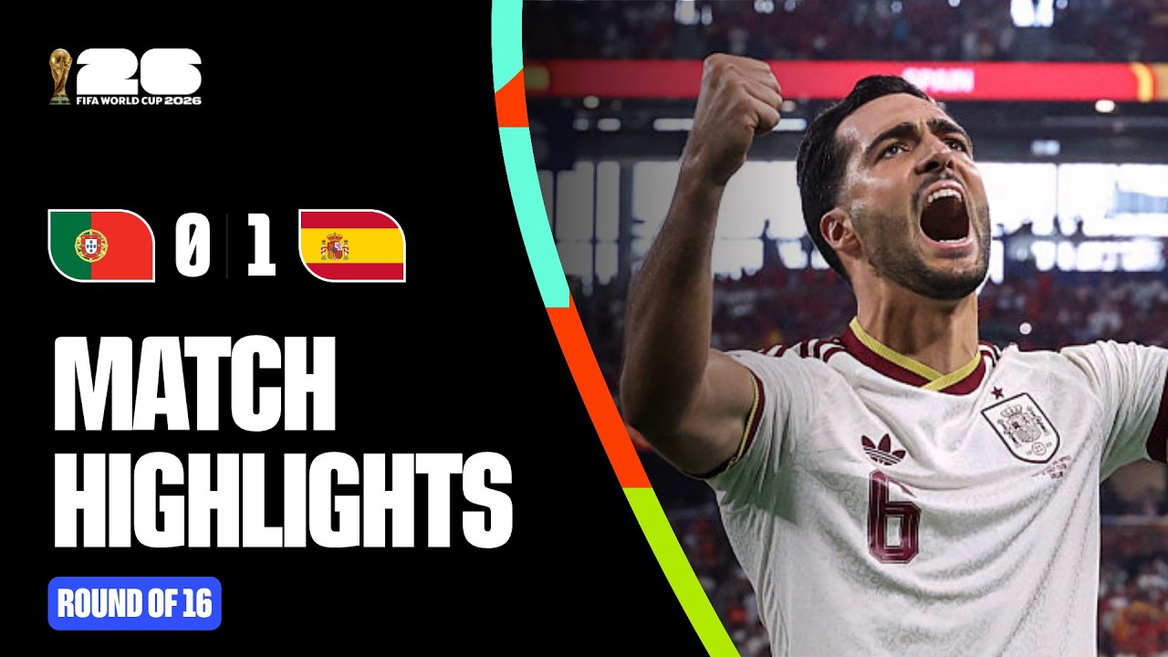 Highlights | Portugal 0-1 Spain | FIFA World Cup 2026&trade;