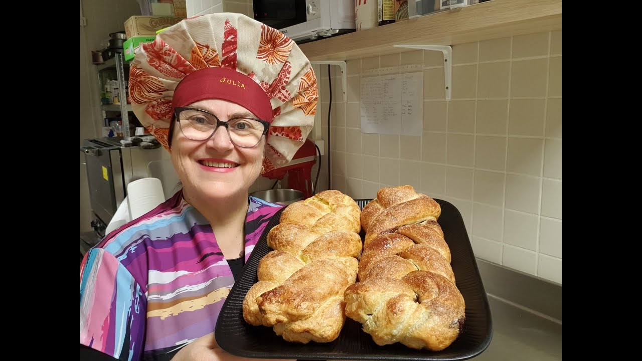 Trenzas de Hojaldre Rellenas
