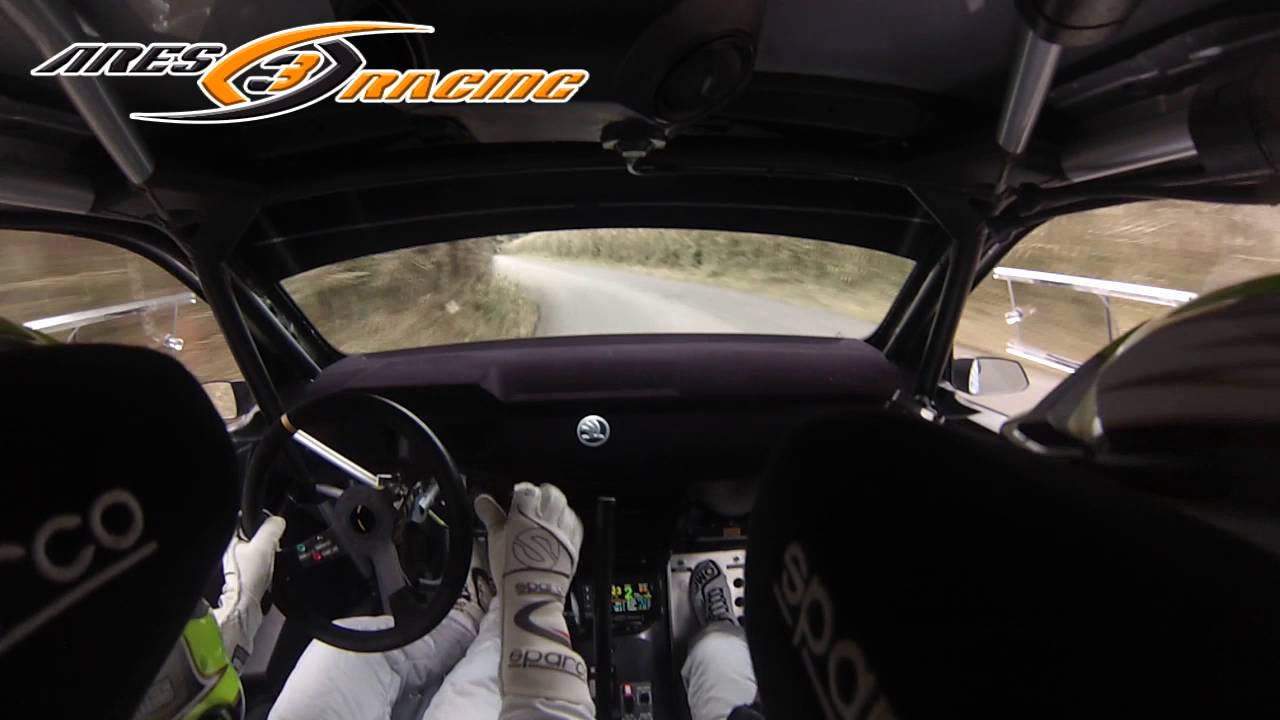 Onboard Ares Racing - Skoda Fabia R5 // Shakedown Rallye Príncesa de Asturias 2016