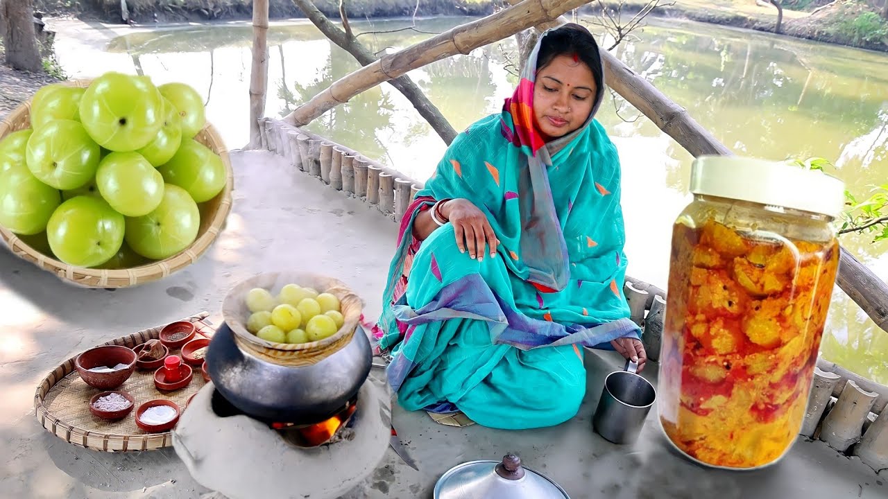 আমলকির টক ঝাল মিষ্টি আচার রেসিপি, গ্যাস,অম্বল,বুকজ্বালাতে দারুন উপকারি||amlokir achar recipe