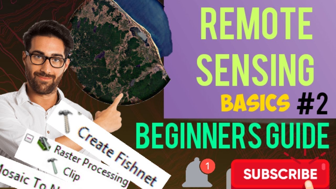 Clip Raster to Any shape ArcGIS ArcMap Remote Sensing Tutorial