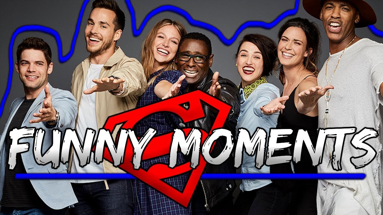 Supergirl Cast Funny Moments