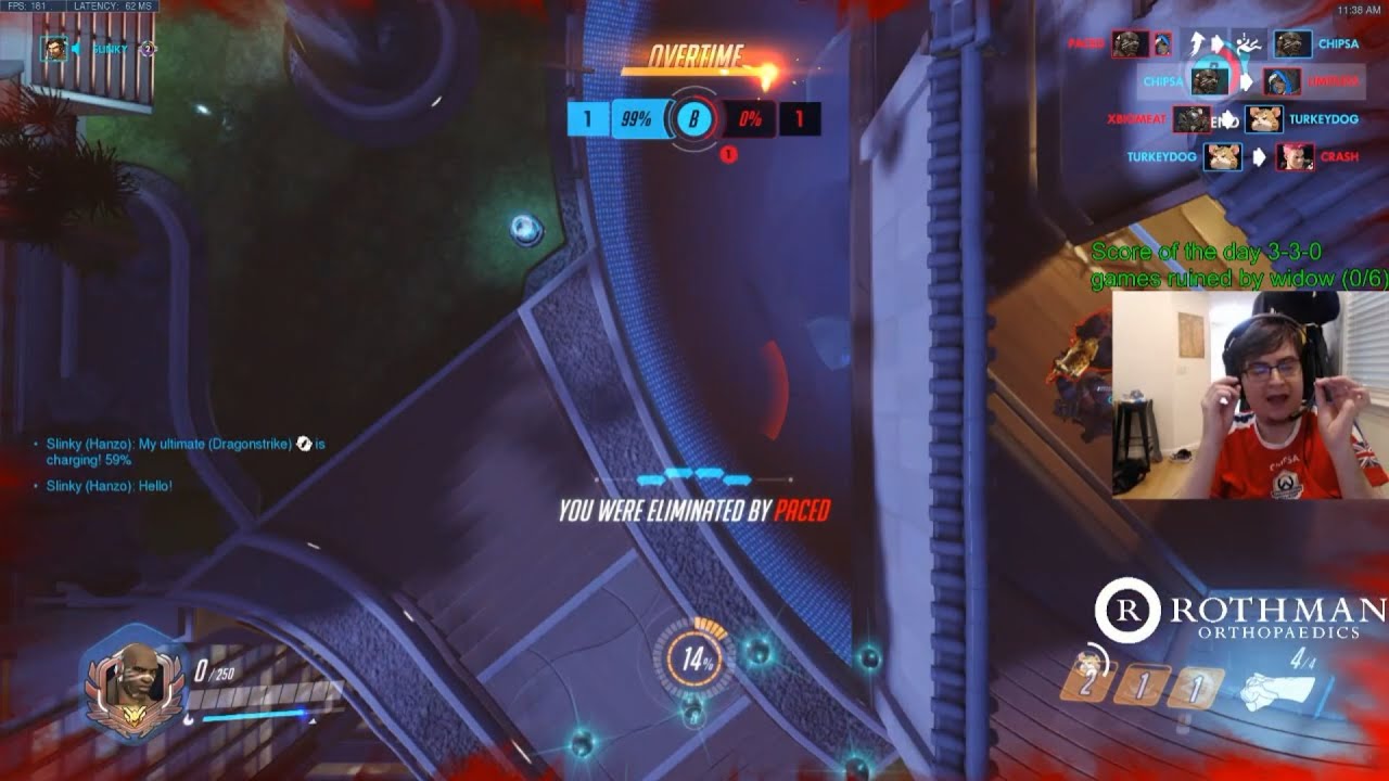 Overwatch Toxic Doomfist God Chipsa Hates Widowmaker So Much!