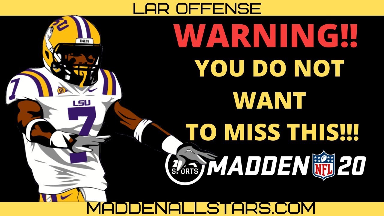 NEW SECRET UNSTOPPABLE Madden 20 Offense!! Third Down MONEY Offense - Madden Offensive Tips