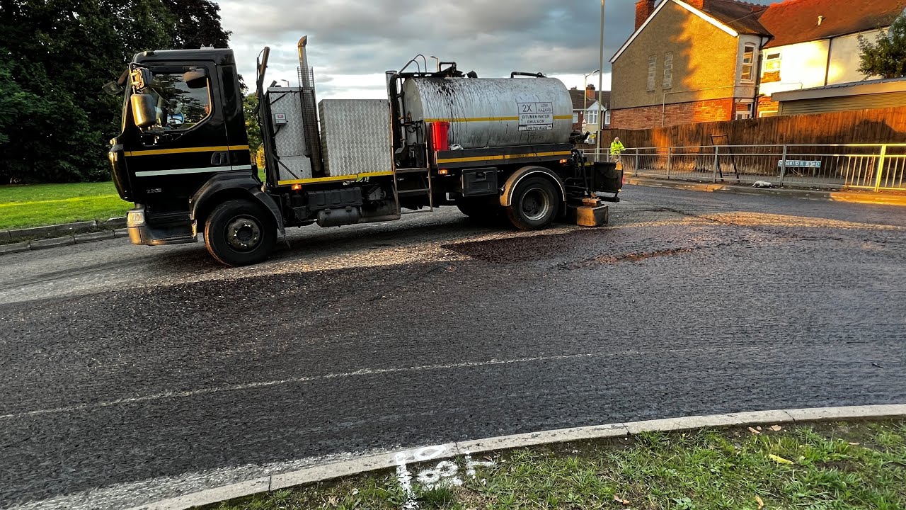 Resurfacing Works--A38 Finley Road Gloucester-Night 4 Part 4