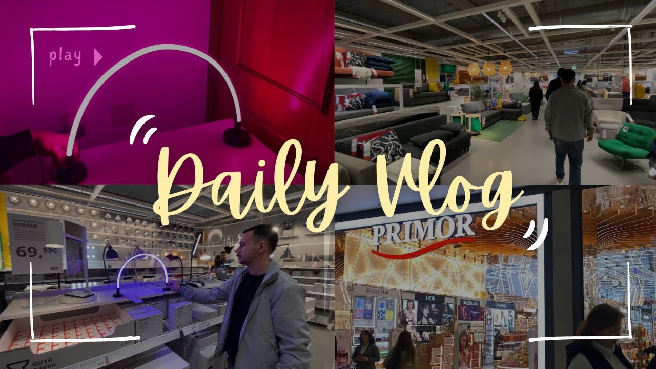 Daily vlog - comprinhas na IKEA de Portugal 🇵🇹