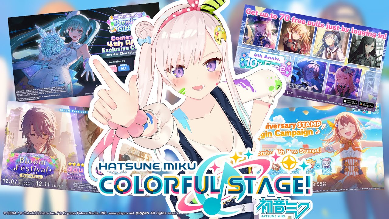 HATSUNE MIKU: COLORFUL STAGE! Celebration of 4 Years Together!